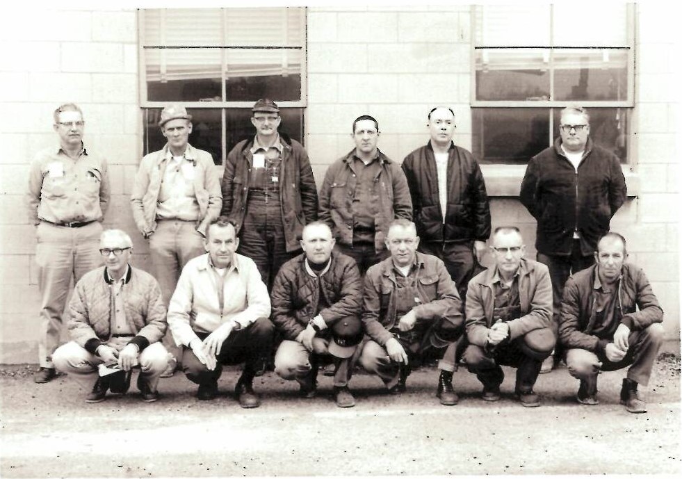 Figure 1: Pete Pickett, back row, left